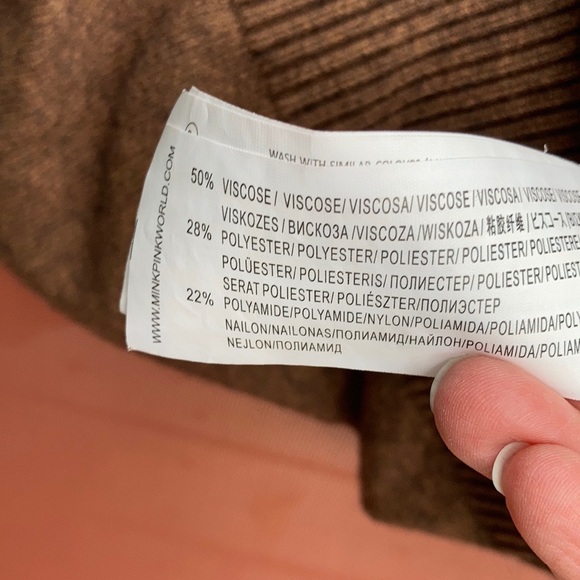 MINKPINK size l like new sweater - Picture 10 of 12